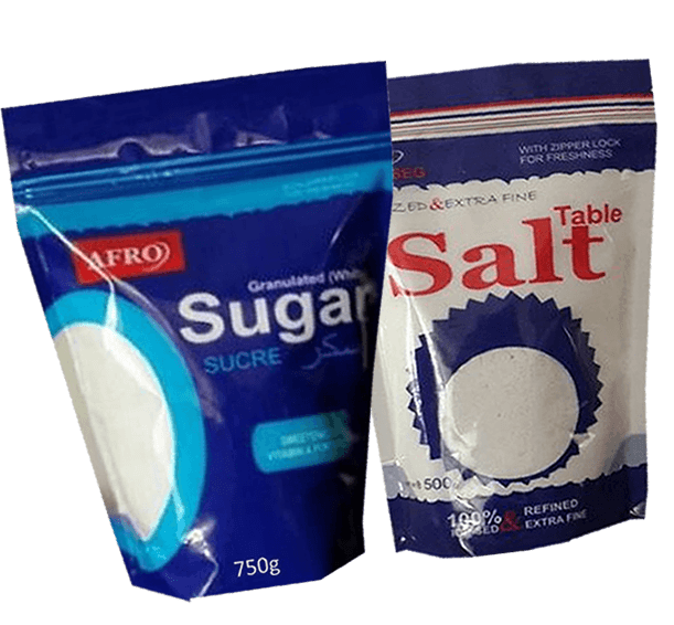 Afro salt and sugar